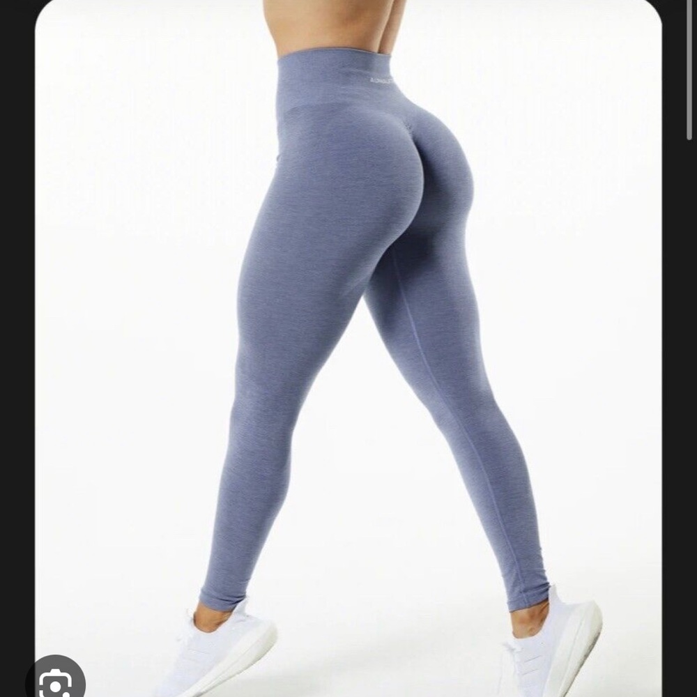 ALPHALETE FRENCH BLUE LEGGINGS